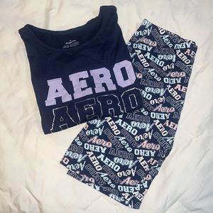 💥3/$10💥 Aeropostale sleep set Size L